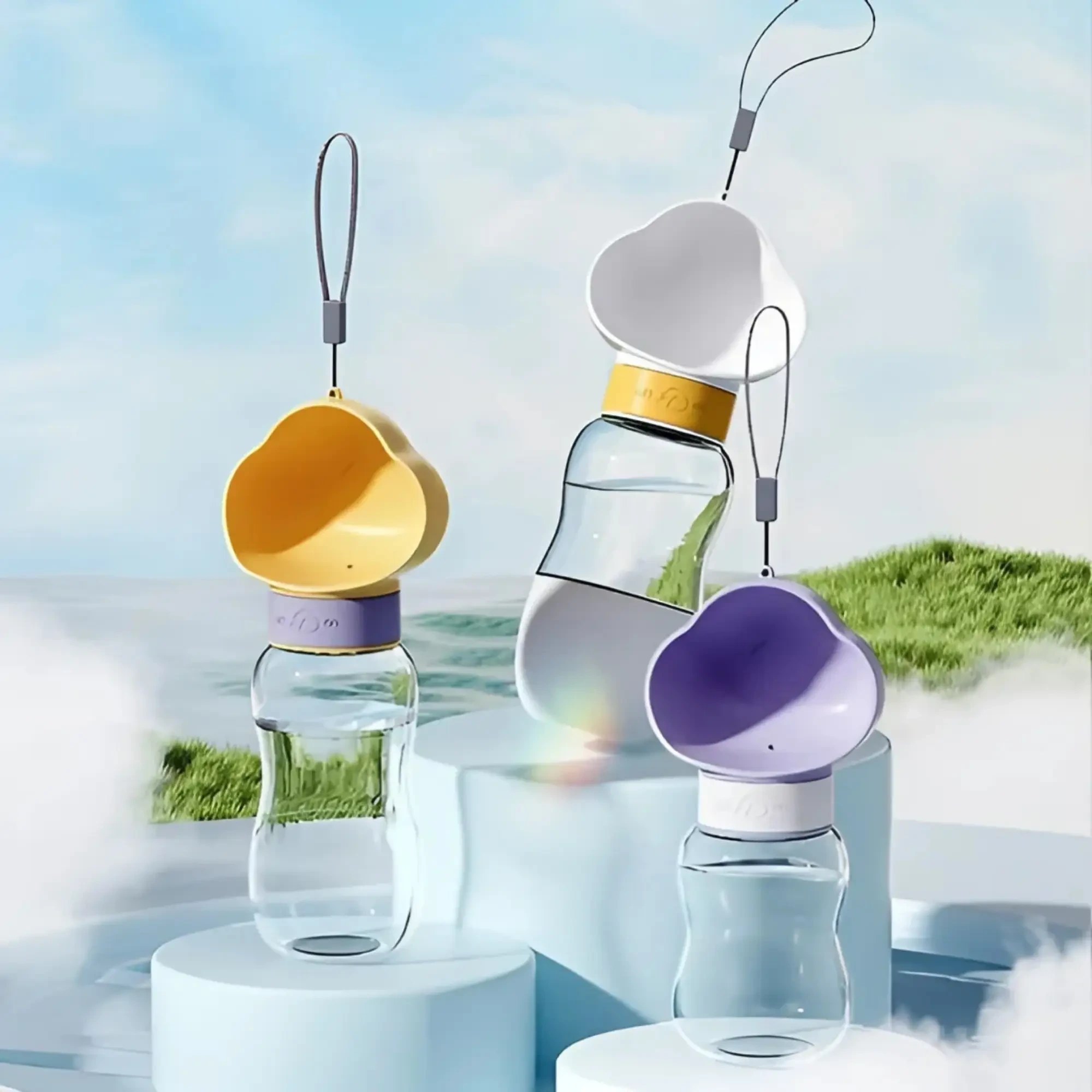 آبخوری(بطری) پرتابل حیوانات مدل تراول