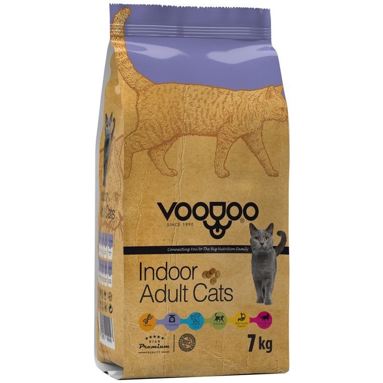  غذای خشک گربه بالغ وودوو voodoo adult cat 2kg