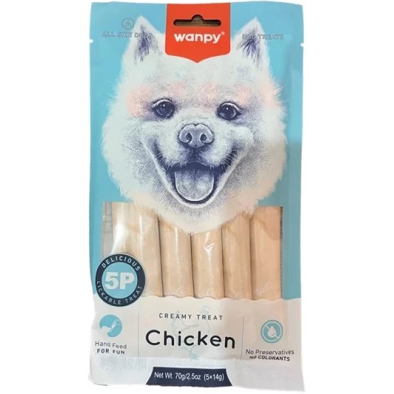 بستنی سگ ونپی طعم مرغ 1 عددی