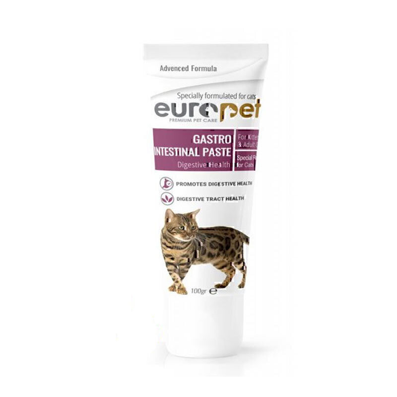  خمیر گاسترو گربه یوروپت Europet cat Gastro intestinal