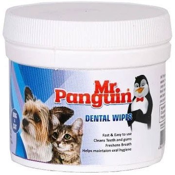  پد تمیز کننده دندان سگ و گربه 70 عددی مستر پنگوئن (mrpenguin)