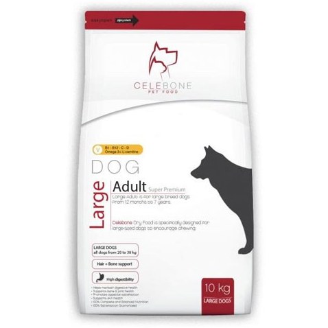 غذای خشک سگ بالغ نژاد بزرگ سلبن 10 کیلوگرم Celebone large adult