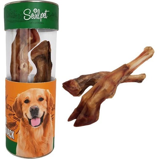 تشویقی سگ طبیعی پاچه متوسط بره سویل پت