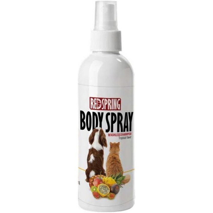 شامپو خشک بدن با عصاره استوایی، برند رداسپرینگ