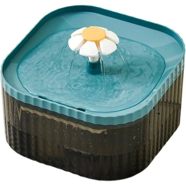 ظرف آبخوری اتوماتیک فواره ای گربه طرح گل