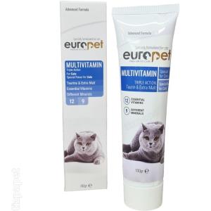 خمیر مولتی ویتامین گربه یوروپت Europet Multivitamin