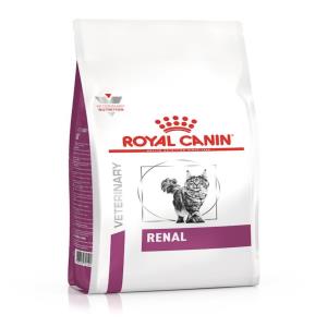  غذای خشک گربه درمانی کلیوی رنال رویال کنین  renal Royal canin cat 2kg