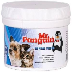  پد تمیز کننده دندان سگ و گربه 70 عددی مستر پنگوئن (mrpenguin)