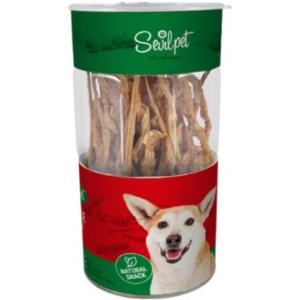 تشویقی سگ طبیعی پوست گاو سویل پت 100گرم