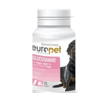 قرص گلوکزامین سگ یوروپت Europet Glucosamine  