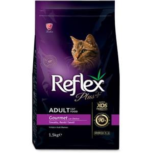 غذای گربه رفلکس پلاس گورمت   REFLEX PLUS GOURMET 1.5 kg 