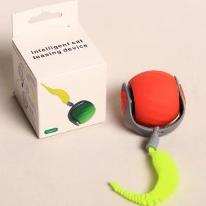 اسباب بازی سگ و گربه توپ هوشمند دم دار