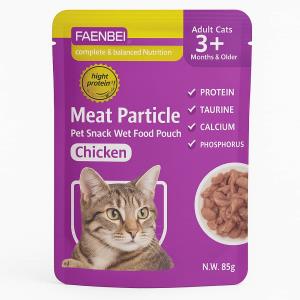 پوچ گربه فنبی طعم مرغ 85 گرم