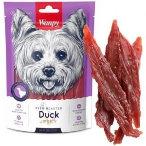 تشویقی سگ ونپی طعم اردک جرکی wanpy Duck Jerky