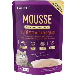 پوچ گربه فنبی موس طعم مرغ و ماهی تن