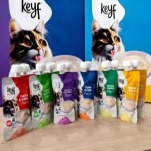 پودینگ گربه keyf طعم سالمون 100 گرم