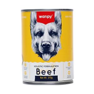 کنسرو سگ ونپی طعم گوشت گاو 375 گرم Wanpy 
