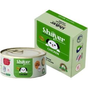 کنسرو توله سگ شایر با طعم مرغ ۱۲۰ گرمی