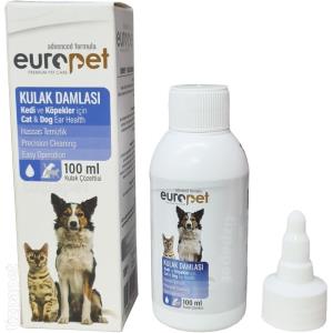 محلول پاک كننده گوش سگ و گربه یوروپت Europet Ear