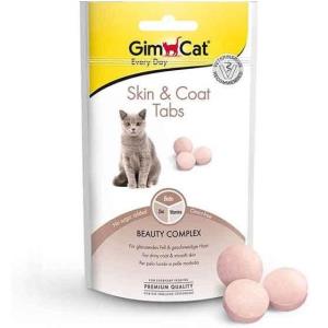قرص گربه جیم کت تقویت کننده پوست و مو 40 گرم GIM CAT