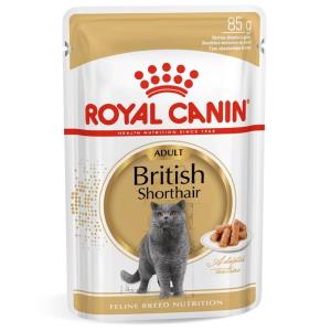 پوچ گربه بریتیش رویال کنین 85 گرم Royal Canin British Shorthair