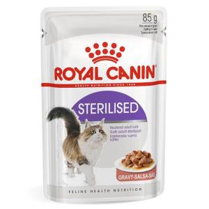 پوچ گربه بالغ عقیم شده رویال کنین 85 گرم Royal Canin Sterilised 