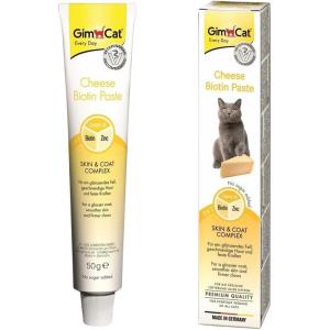 خمیر بیوتین گربه با طعم پنیر جیم کت GimCat Cheese Biotin