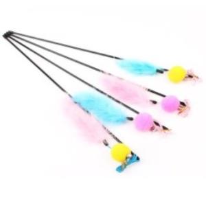 اسباب بازی گربه دم رشته ای زنگوله دار 