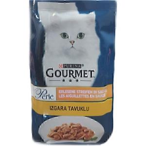 پوچ گورمت گربه  با طعم مرغ وزن 85 گرم