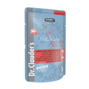 پوچ گربه دکترکلادرز طعم گوشت گوساله و مرغ