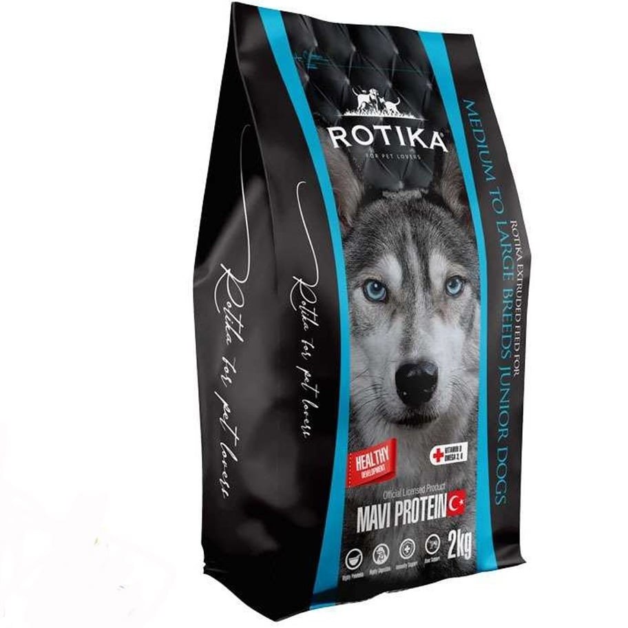 غذای خشک سگ جوان نژاد بزرگ روتیکا 2 کیلوگرم