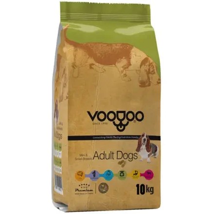  غذای خشک سگ بالغ نژاد کوچک voodoo small adult 3kg  