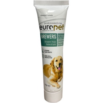 خمیر مخمر پوست و مو سگ یوروپت Europet Brewers