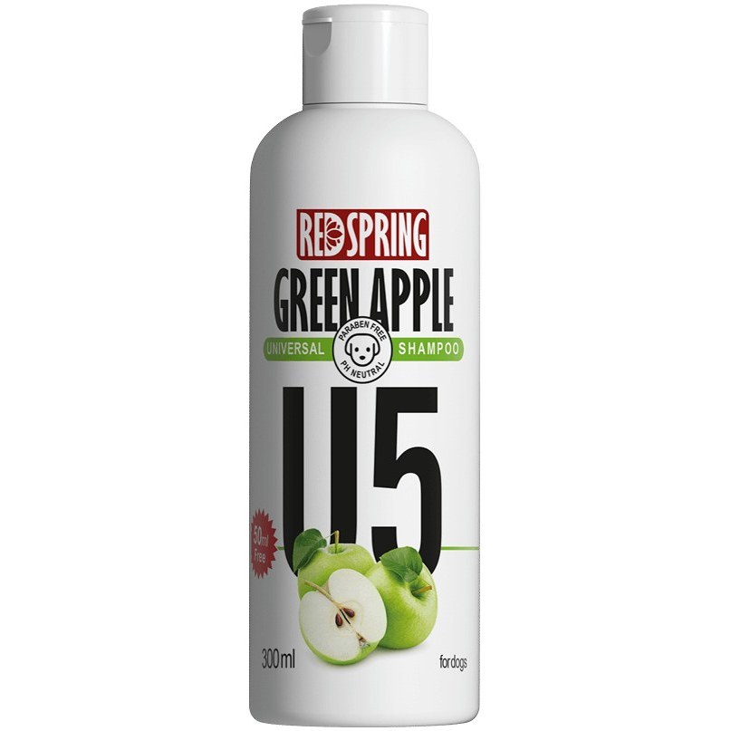 شامپو سگ U5 سیب ترش رد اسپرینگ 250میل