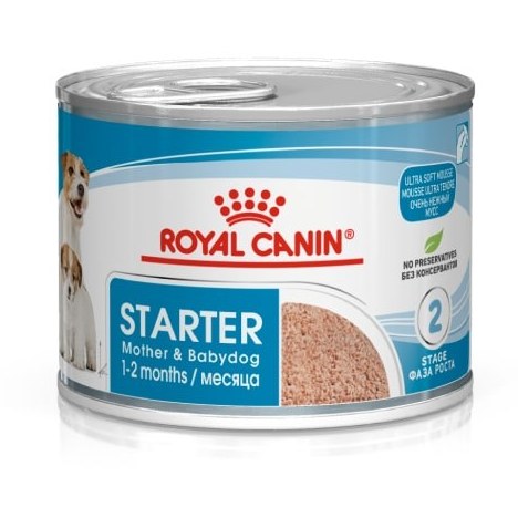 کنسرو استارتر سگ رویال کنین مخصوص توله و مادر شیرده