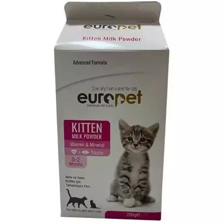 شیرخشک بچه گربه یوروپت Europet Kitten Milk Powder
