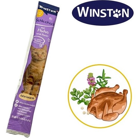 بستنی گربه وینستون طعم مرغ Winston