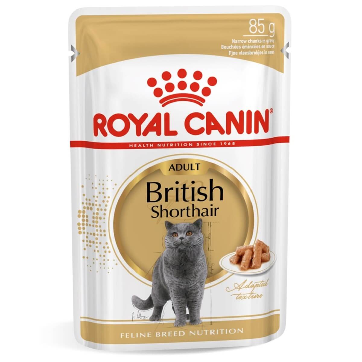 پوچ گربه بریتیش رویال کنین 85 گرم Royal Canin British Shorthair
