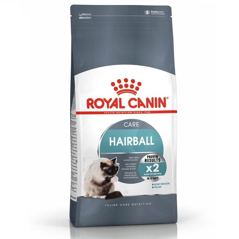  غذای خشک گربه هربال کر رویال کنین Hairball Care Royal canin 2kg