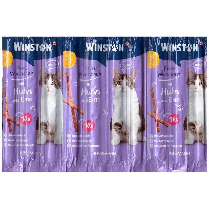 تشویقی مدادی گربه وینستون مرغ 1و اردک  عددی