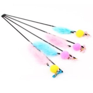 اسباب بازی گربه دم رشته ای زنگوله دار 