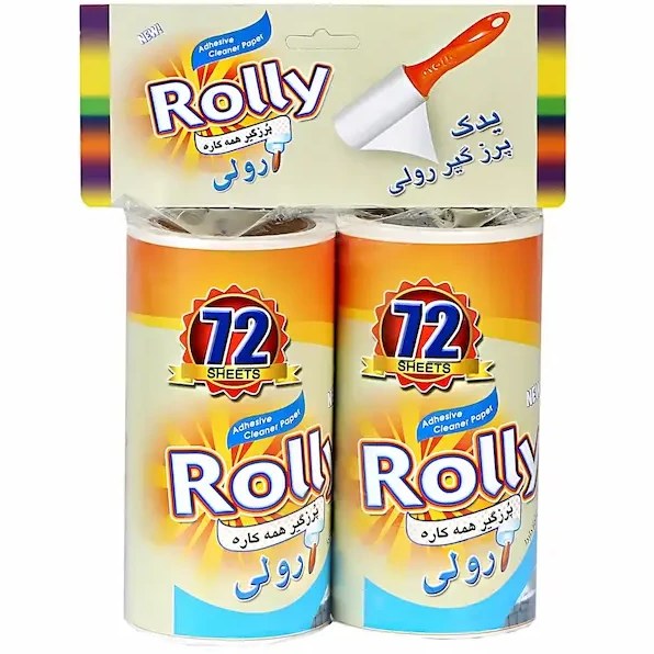 یدک پرزگیر برند رولی دو عددی ۷۲ برگ کوچک