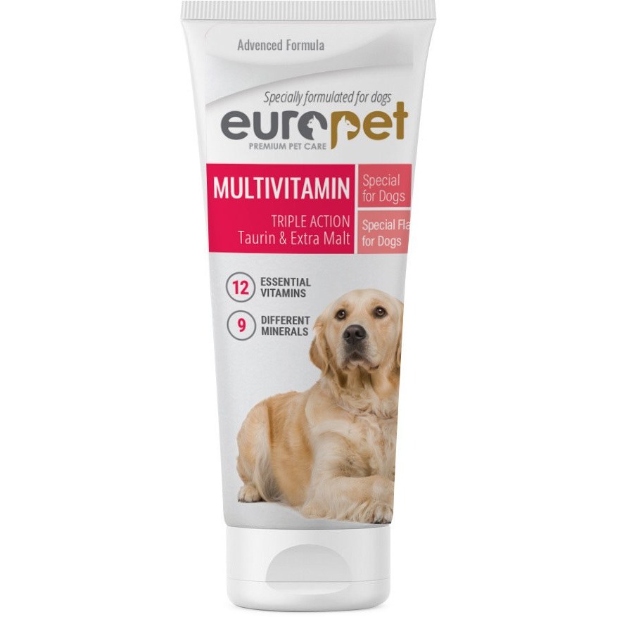 خمیر مولتی ویتامین سگ یوروپت Europet Multivitamin 