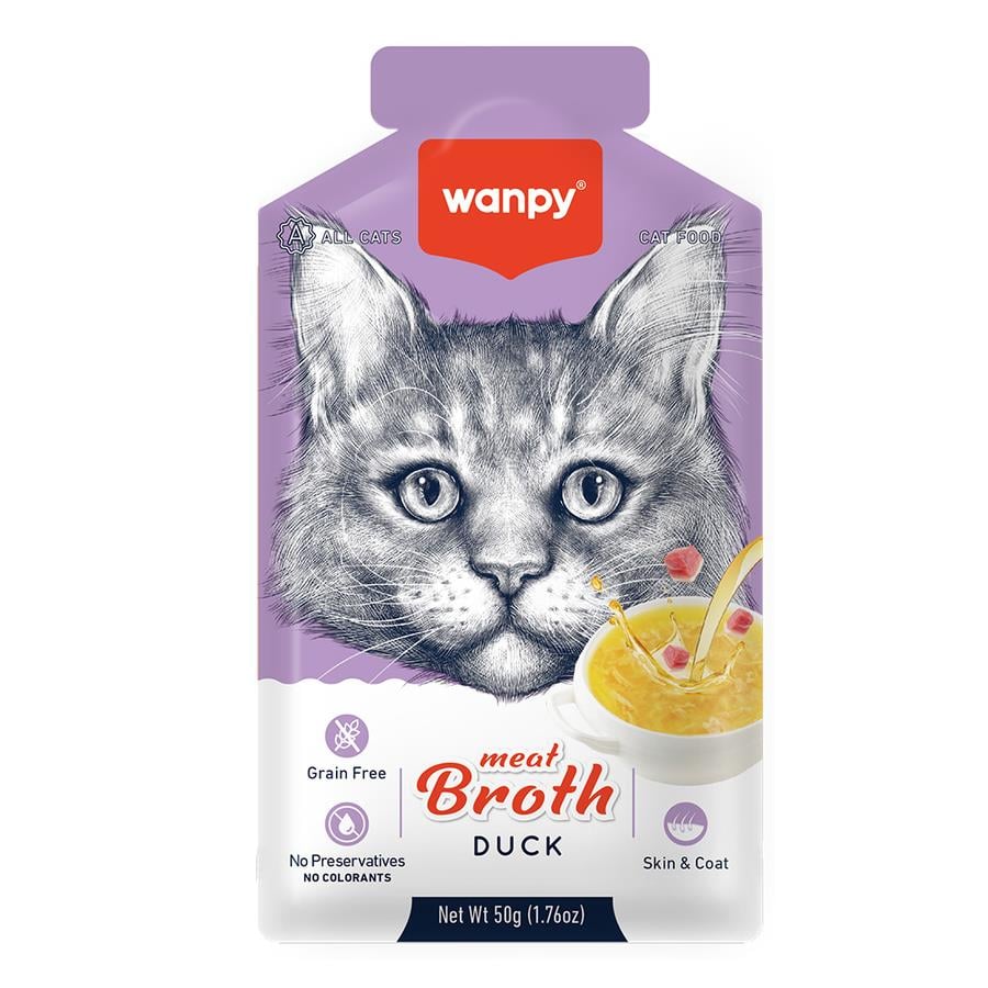 سوپ گربه ونپی با طعم اردک 50g