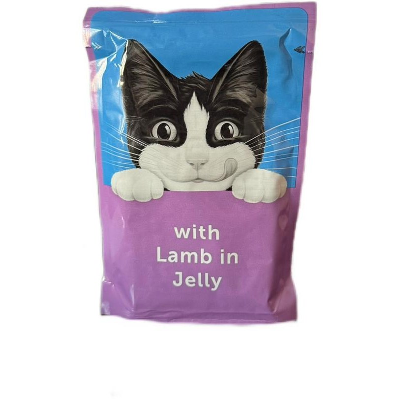 پوچ گربه فلیکس با طعم بره در ژله (آلمانی)